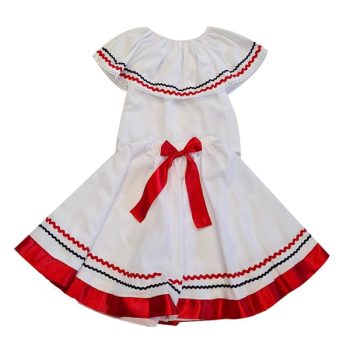 Traje Tipico Niña Talla 2 /Cod. 645-Tipic5-2