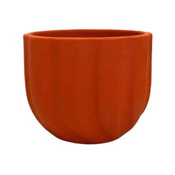 Cachepot Spello Ondulato Terracotta /Cod. 706-160843-Te