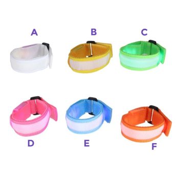 Pulsera Con Luz Tela 22Cm /Cod. 160-231536-3