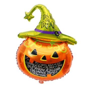 Globo Metalico Calabaza 76Cm /Cod. 160-231655-106