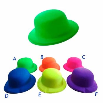 Sombreros Plasticos Neon /cod. 160-432112