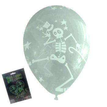 Set 3 Globos Esqueletos 30 /Cod. 160-Yx-08