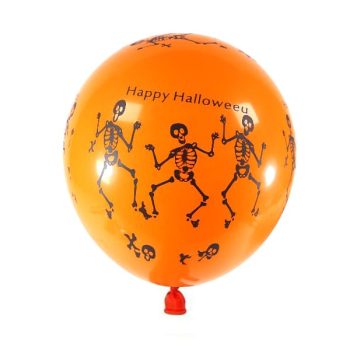 Bolsa 6 Globos Esqueletos 30Cm /Cod. 160-Yx06