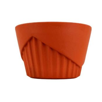 Maceta Cachepot Vitoria Piramidal 15X12 Terracota /Cod. 706-165807-20