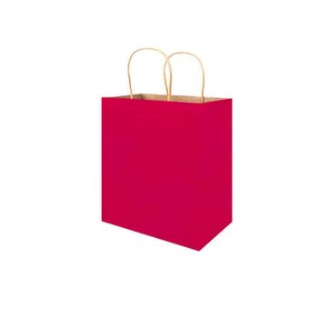 Bolsa Kraft 28X15X28Cm Burgundy 1 Und /Cod. 169-B281528-38
