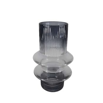 Base De Vidrio D14 * H25Cmblack /Cod. 210-240634-114