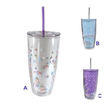 Vaso Plastico 10.2*6.8*19.9 /Cod. 218-2436337A-36