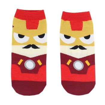 Calcetas para niña de rayas multicolor