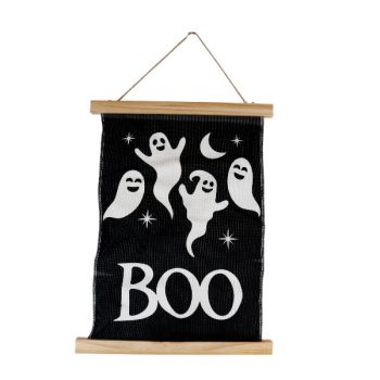 Cuadro Rollo Fantasmas Con Luz 30*40*1.5Cm /Cod. 747-231546W