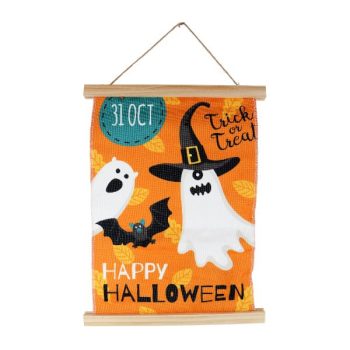 Cuadro Rollo Fantasmas Con Luz 30*40*1.5Cm /Cod. 747-231957W