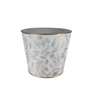 Balde Metal 21xh18cm White /cod. 752-zs23b716-68