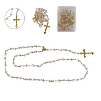 Rosario 6Mm Cristal /Cod. 221-Bre2418-Cl