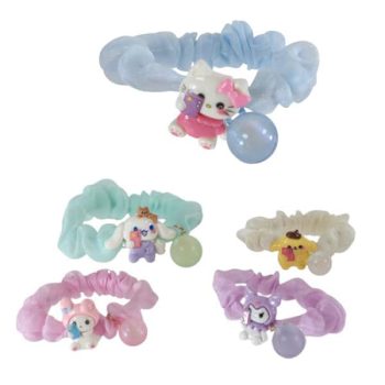 Set De 5 Colas Infantiles Hello Kitty Amigos Diseños Mixtos /Cod. 228-Jc-2403001