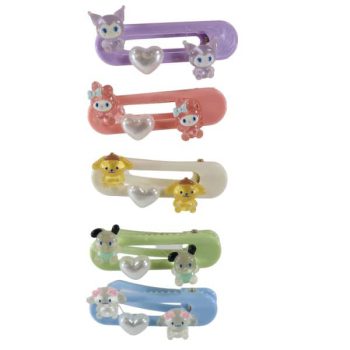 Set 5 Prensas Con Personaje Hello Kitty Amigos Diseños Mixtos /Cod. 228-Jc-2403022