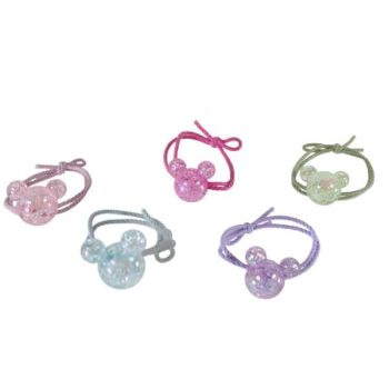 Set 5 Colas Para Niñas Mickey Glitter Colores Mixtos /Cod. 228-Jc-2403025