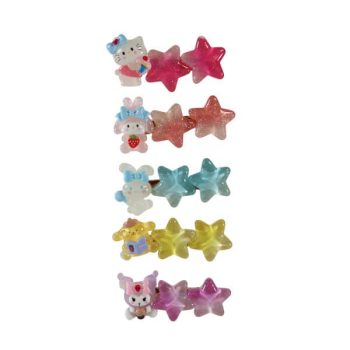 Set 5 Prensas Personajes Hello Kitty Amigos Diseños Mixtos /Cod. 228-Jc-2403042