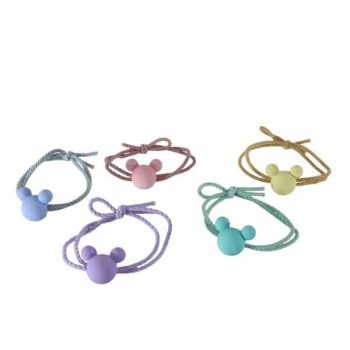 Set 5 Colas Infantiles Mickey Colores Mixtos /Cod. 228-Jc-2403045