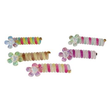 Set De Prensa De Resortecon Flor Acrilica Flor Colores Mixtos /Cod. 228-Jc-2403071