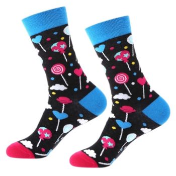 Medias con diseño de paletas talla EU 37-44 – Sol Naciente