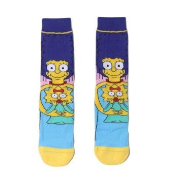Medias de Marge Simpson talla EU 38-45 en tela poliéster spandex con diseño del personaje animado