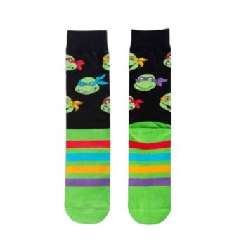 Medias de Ninja Turtles para hombre talla EU 38-45 con diseño colorido de los cuatro personajes TMNT