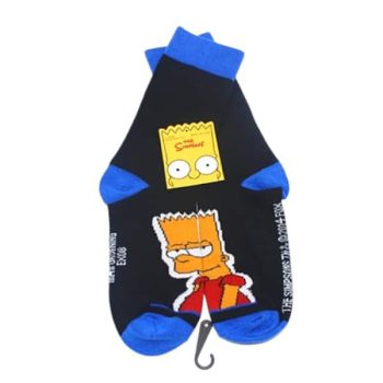 Medias Bart Simpson talla EU 38-45 con diseño de personaje animado – Sol Naciente