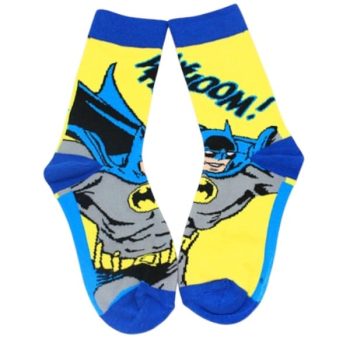 Medias Batman hombre talla EU 38-45 con diseño del Caballero Oscuro – Sol Naciente