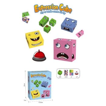 Juego De Cubos Con Expresiones /COD. 782-MH677139
