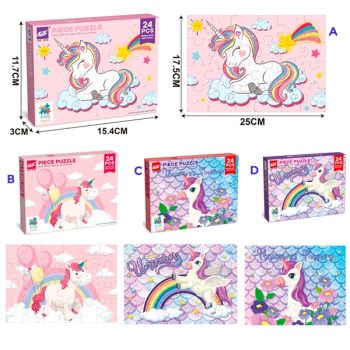 Rompecabezas 24 Pcs Unicornio /Cod. 782-Mh677843