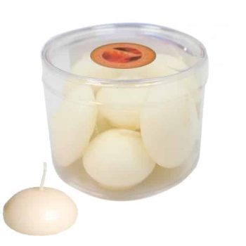 Candela Flotante 10 U. Ivory /Cod. 82-30F02