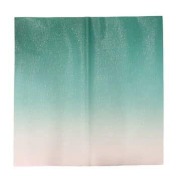 Papel Empaque 15 Pcs Aqua /Cod. 169-2410-11-Aq