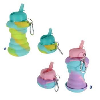 Botella Doblable En Colores