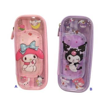 Cartuchera Kuromi & My Melody Colores Mixtos /Cod. 222-6749
