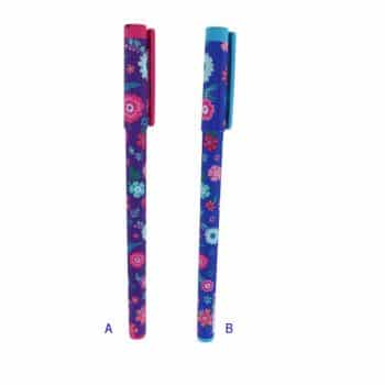 Lapicero De Tinta Suave Flores Colores Mixtos /COD. 222-YL232688