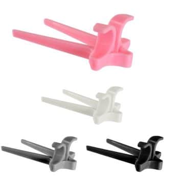 Set-4 Pinzas Para Comida Colores Mixtos /Cod. 781-2405-1