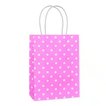 Set 12 Bolsas De Regalo Puntos Purple S:15*21*8Cm /COD. 169-2410-3S-58