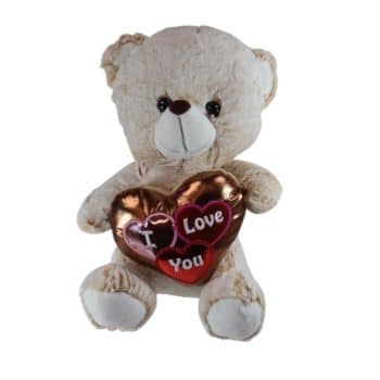 Oso De Peluche Con Corazon 40Cm /COD. 204-820L