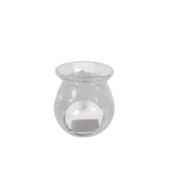 Quemador Vidrio Clear 8*8*8.8Cm /Cod. 214-Bl019-1