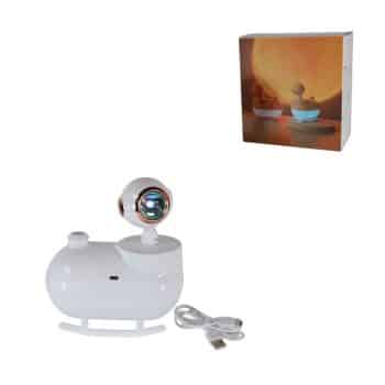 Humidificador Con Lampara De Atardecer /COD. 759-2412-16