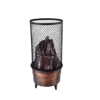 Lampara Cilindrica 13*13*26,8Cm Old Cooper /Cod. 209-249254-4