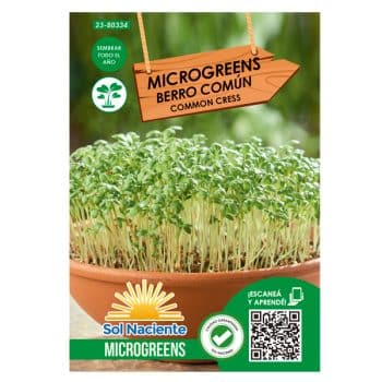 Semillas Microgreens Berro 15 Gramos #80334 /Cod. 23-80334