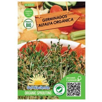 Semillas Germinados Alfalfa Organica 30 Gramos # 84040 /Cod. 23-84040