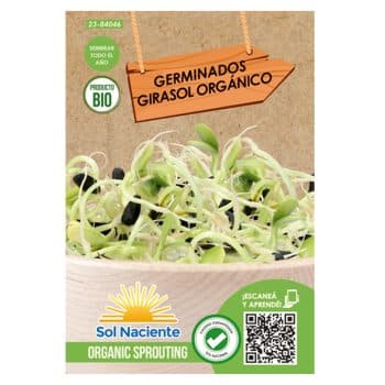 Semillas Germinados Girasol Organico 30 Gramos # 84046 /Cod. 23-84046