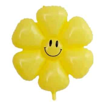 Globo Metalico Flor Con Cara 40" 40" /Cod. 160-231655-3