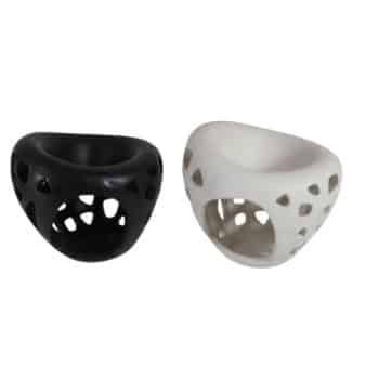 Quemador Ceramica Colores Mixtos 10*10*9Cm /COD. 214-2053