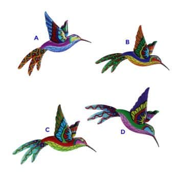 Pajaro Metal Jardin Colores Mixtos /Cod. 234-247288-4