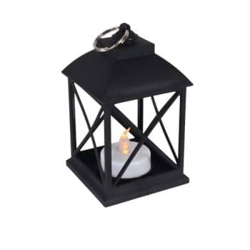 Farol Plastico Bateria 7*7*11.5Cm Black /Cod. 753-2179-66