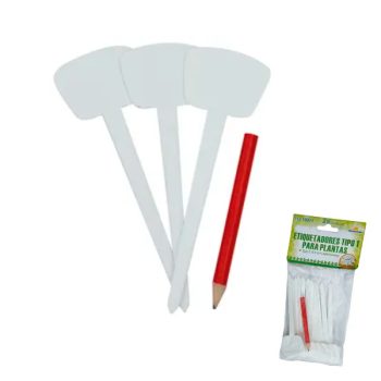 Etiquetador T/Plantas 12.5Cm 25 U C/Lapiz /Cod. 112-10011