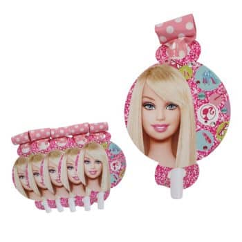 Paquete Silbato 11Cm 6Pcs Barbie /Cod. 160-23Silbarbie