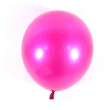 Globos Metalicos 10" 25Pcs Dk Pink /Cod. 160-Mglom10-10D